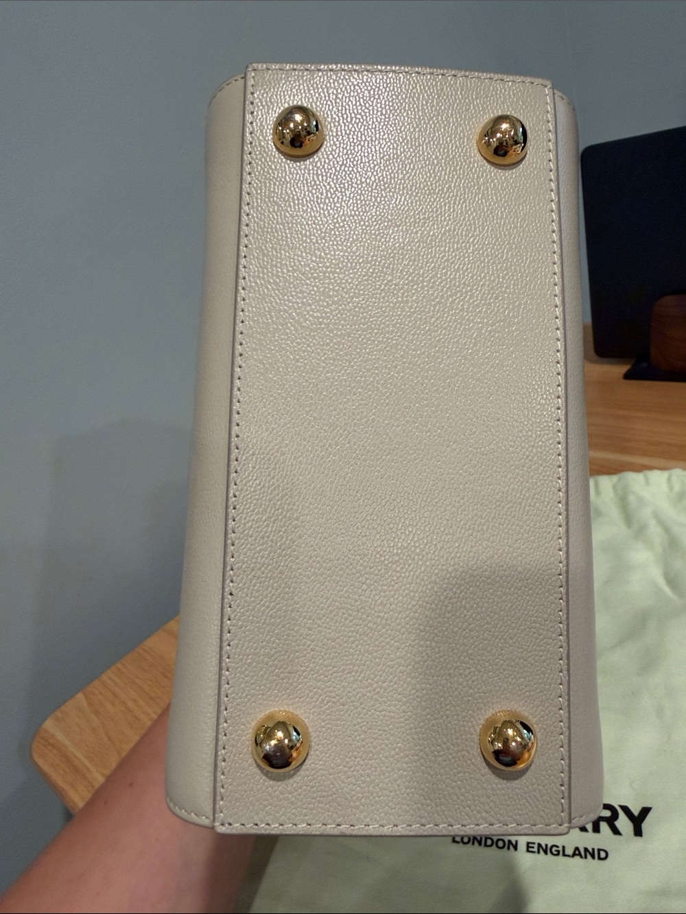 Burberry Banwell Mini Tote Bag - Limestone - Picture 7 of 13